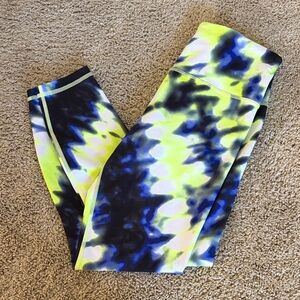 Women’s Athleta Tie Dye Elation 7/8 Tight Size S